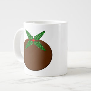 Taza De Café Grande Navidades Pudding Mug