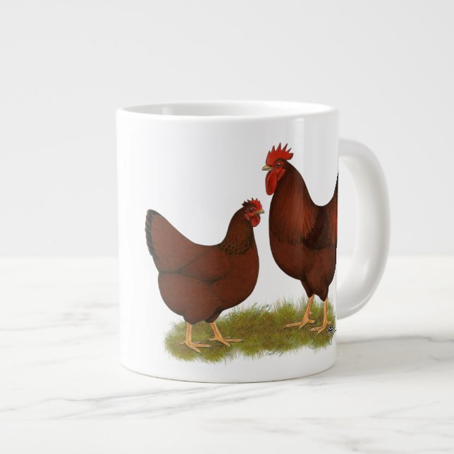 Taza De Café Grande New Hampshire Reds (Derecha)