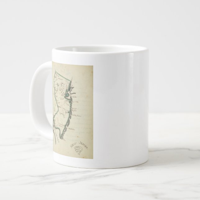 Taza De Café Grande New Jersey 5 (Izquierda)