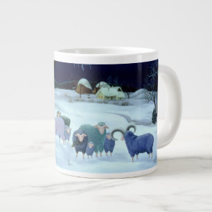 Taza De Café Grande Noche santa 1995 de la noche silenciosa