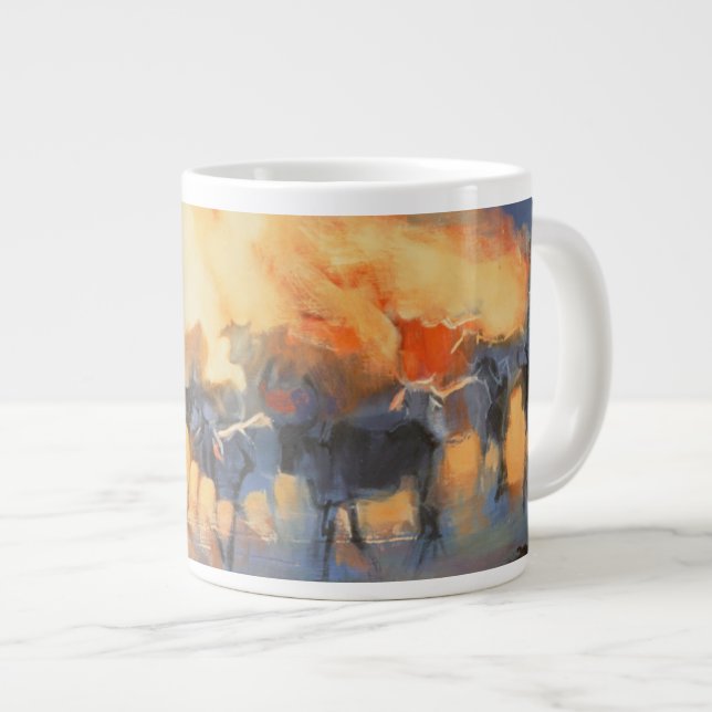 Taza De Café Grande Nube de polvo Drung 1996 (Derecha)
