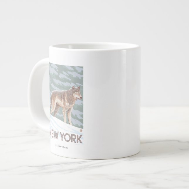 Taza De Café Grande Nueva escena de YorkWolf (Izquierda)