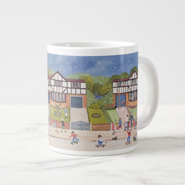 Taza De Café Grande Nueva vecindad (Derecha)