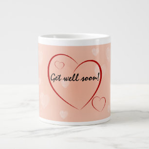 Taza De Café Grande Obtener buenos corazones