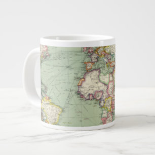 Taza De Café Grande Océano Índico, Océano Atlántico