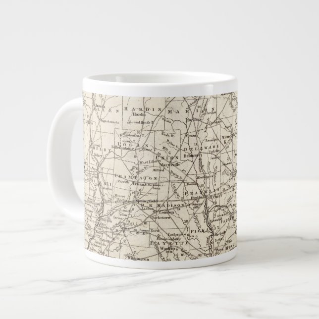 Taza De Café Grande Ohio 12 (Izquierda)