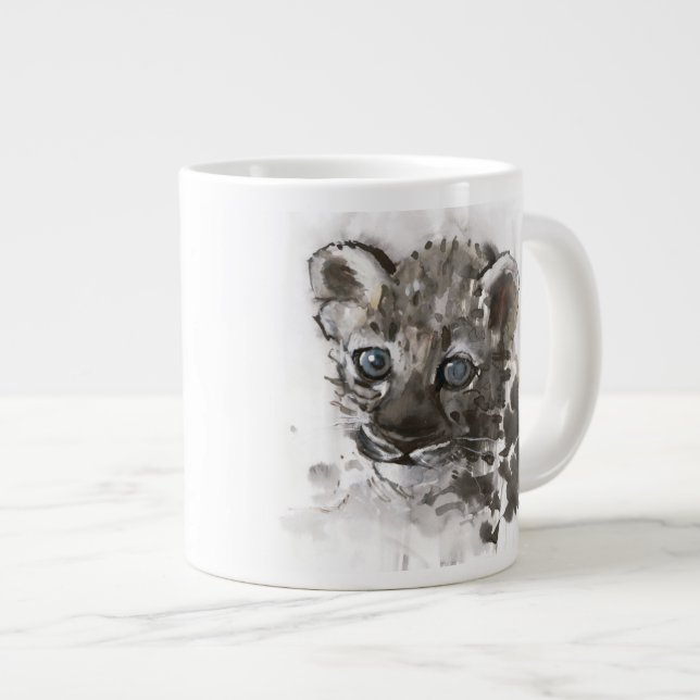Taza De Café Grande Ojos azules (Derecha)