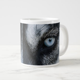 Taza De Café Grande Ojos Husky Siberiano
