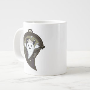 Taza De Café Grande Ooh la Mug de la Especialidad Fantasma