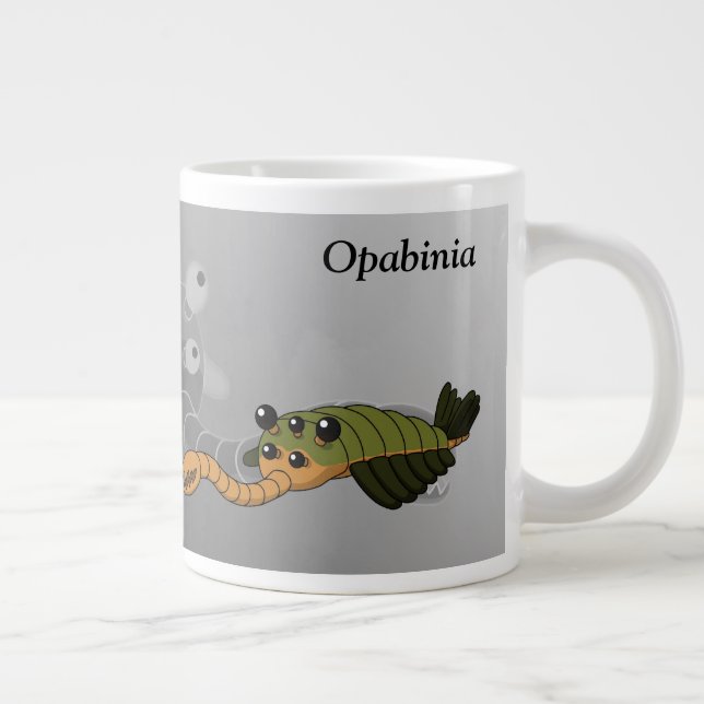 Taza De Café Grande Opabinia- Animal prehistórico (Derecha)