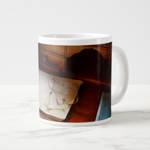 Taza De Café Grande Optometrista - Terminado por la noche