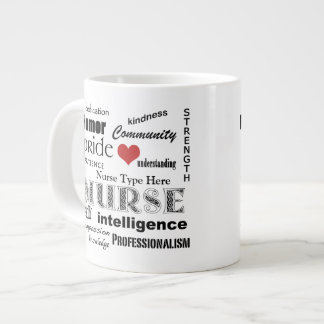 Taza De Café Grande Orgullo-Cualidades de la Especialidad-Enfermera de