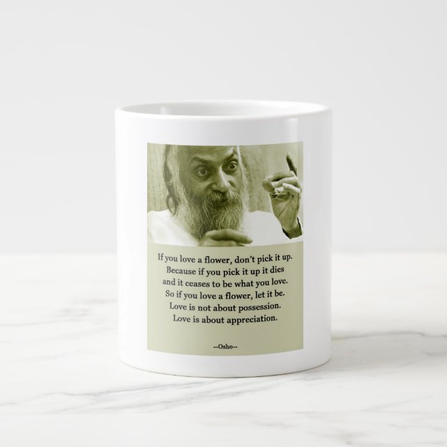 Taza De Café Grande Osho (Frente)