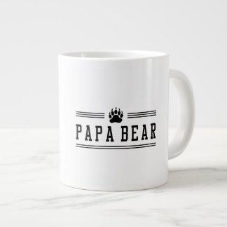 Taza De Café Grande Oso de la papá