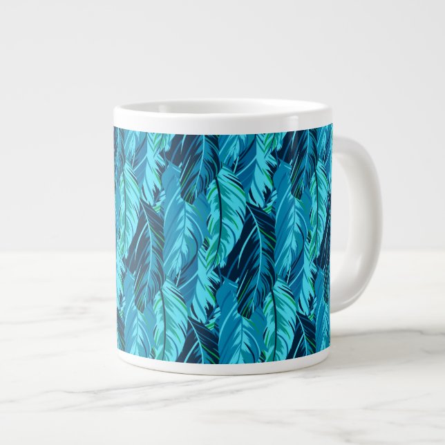 Taza De Café Grande Pájaros tropicales (Derecha)