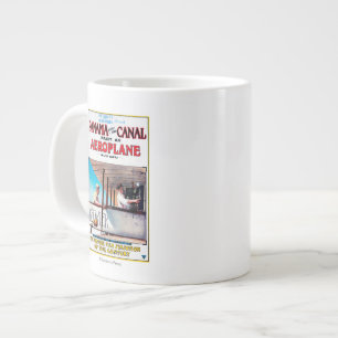 Taza De Café Grande Panamá y el poste del promo de la película del