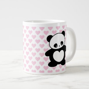 Taza De Café Grande Panda de Kawaii
