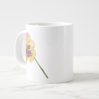 Taza De Café Grande Panorama amarillo