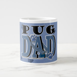 Taza De Café Grande PAPÁ del barro amasado