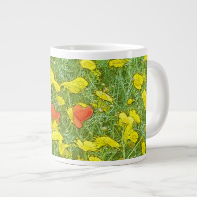Taza De Café Grande Papas acuáticas (Derecha)