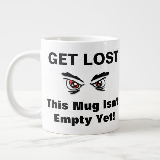 Taza de café grande para perderte