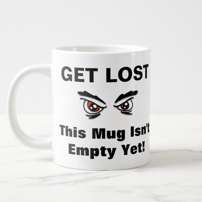 Taza de café grande para perderte (Izquierda)