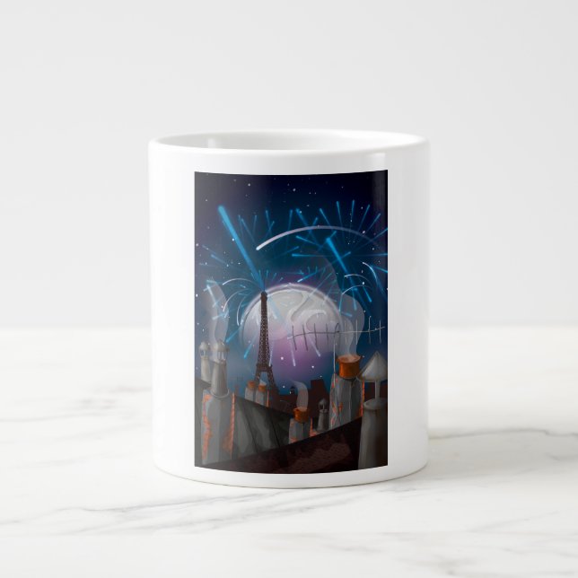 Taza De Café Grande París (Frente)