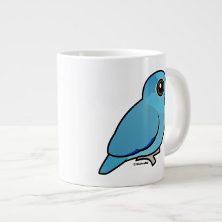 Taza De Café Grande Parrotlet pacífico azul