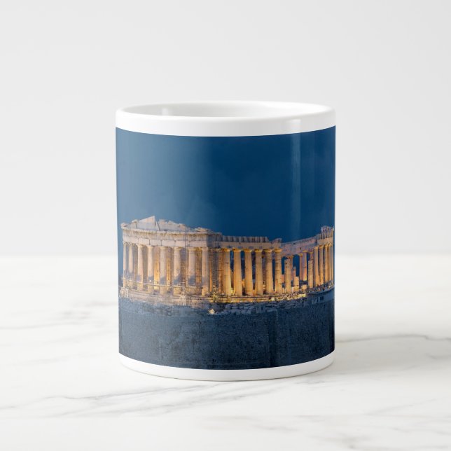 Taza De Café Grande Parthenon (Frente)
