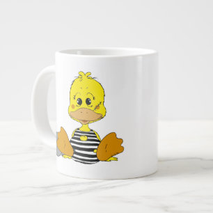 Taza De Café Grande Pato travieso