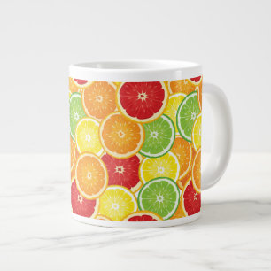 Taza De Café Grande Patrón con cítricos
