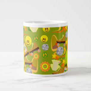 Taza De Café Grande Patrón de Groovy 70