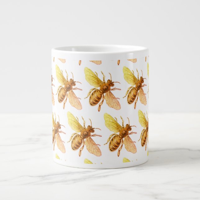 Taza De Café Grande PATRÓN Jumbo Mug BEE (Frente)