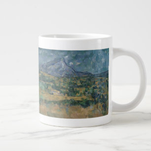 Taza De Café Grande Paul Cezanne el   Mont Sainte-Victoire