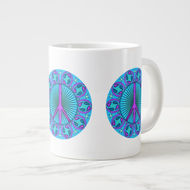 Taza De Café Grande Paz ~ Leaf (Derecha)