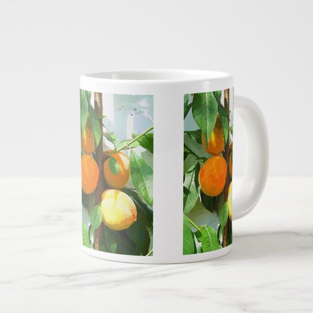 TAZA DE CAFÉ GRANDE PEACHES (Derecha)
