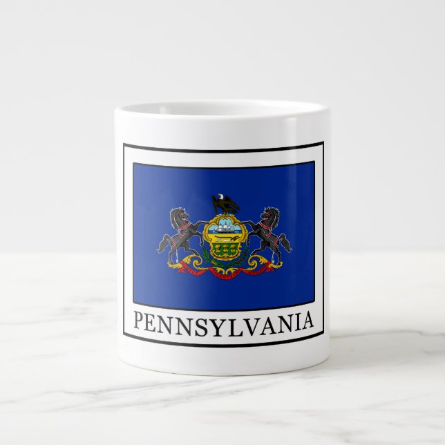 Taza De Café Grande Pennsylvania (Frente)