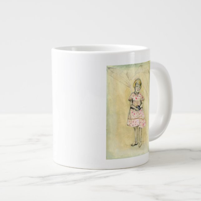 Taza De Café Grande Pequeño pájaro 2013 de Passarinha (Derecha)