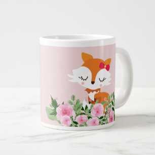 Taza De Café Grande pequeño zorro Jumbo Mug