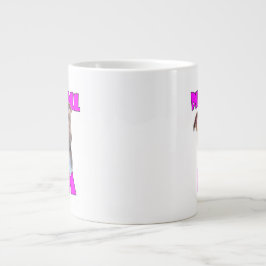 Taza De Café Grande Perro de la mamá de Pitbull