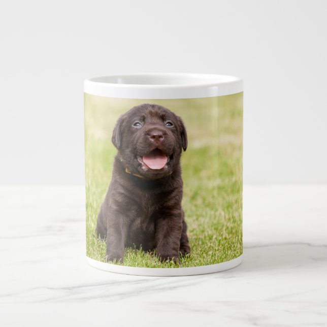 Taza De Café Grande Perro de perrito (Frente)