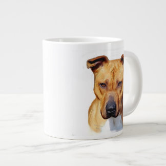 Taza De Café Grande Perro de Pitbull
