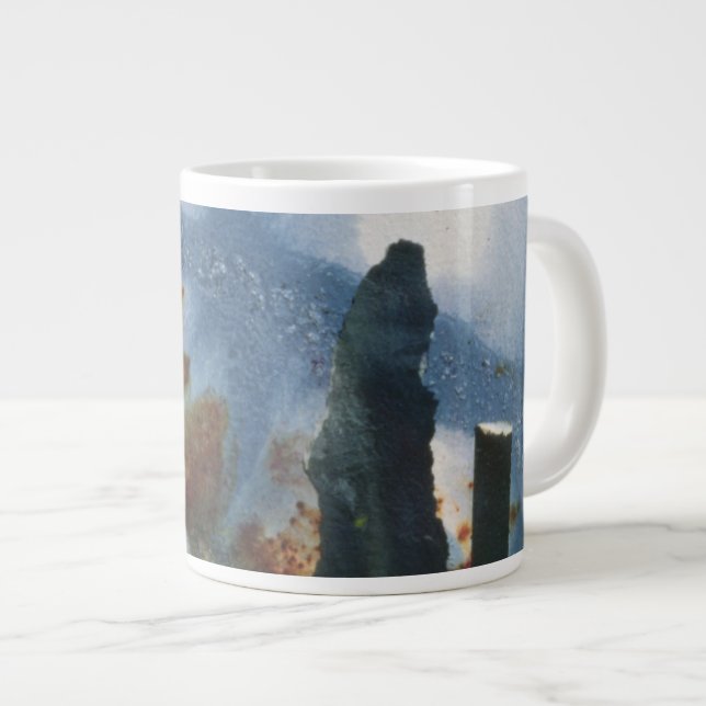 Taza De Café Grande Piedras derechas (Derecha)