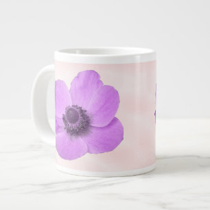 Taza De Café Grande Pink Anemone Mug