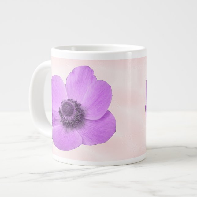 Taza De Café Grande Pink Anemone Mug (Izquierda)