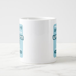 Taza De Café Grande Pis del unicornio