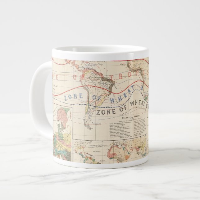 Taza De Café Grande Plantas de distribución (Izquierda)