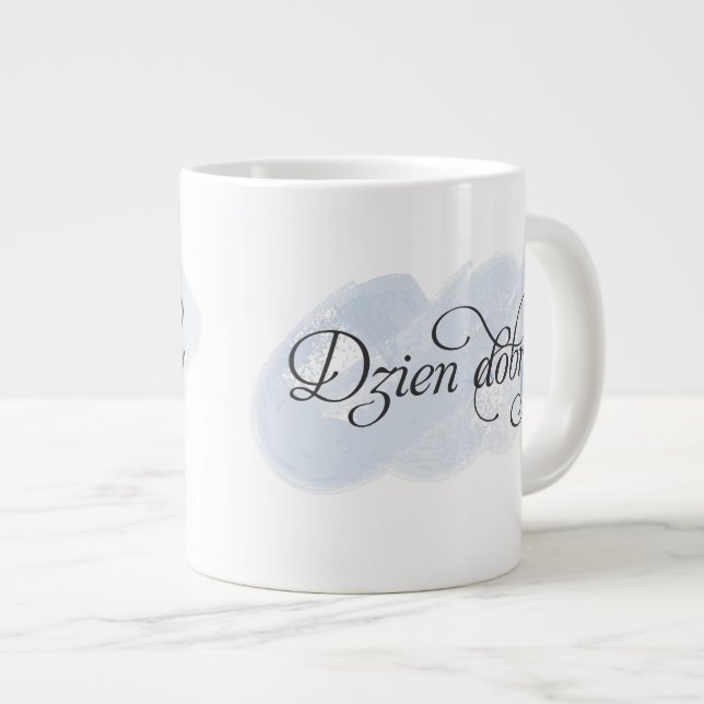 Taza De Café Grande Polaco - Dzien dobry (Derecha)