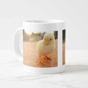 Taza De Café Grande Polluelos del bebé