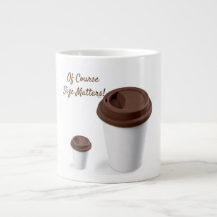 Taza De Café Grande ¡Por supuesto materias del tamaño!